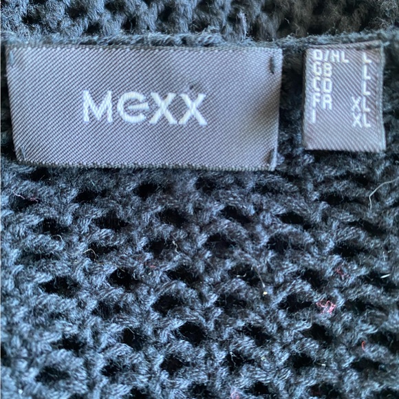 Mexx fishnet hoodie, EUC Size XL - Picture 5 of 10